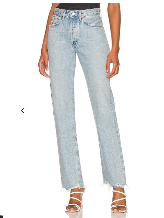Agolde Denim - AGOLDE Lana Mid Rise Vintage Straight Jeans in Curio Size 27 NWT
